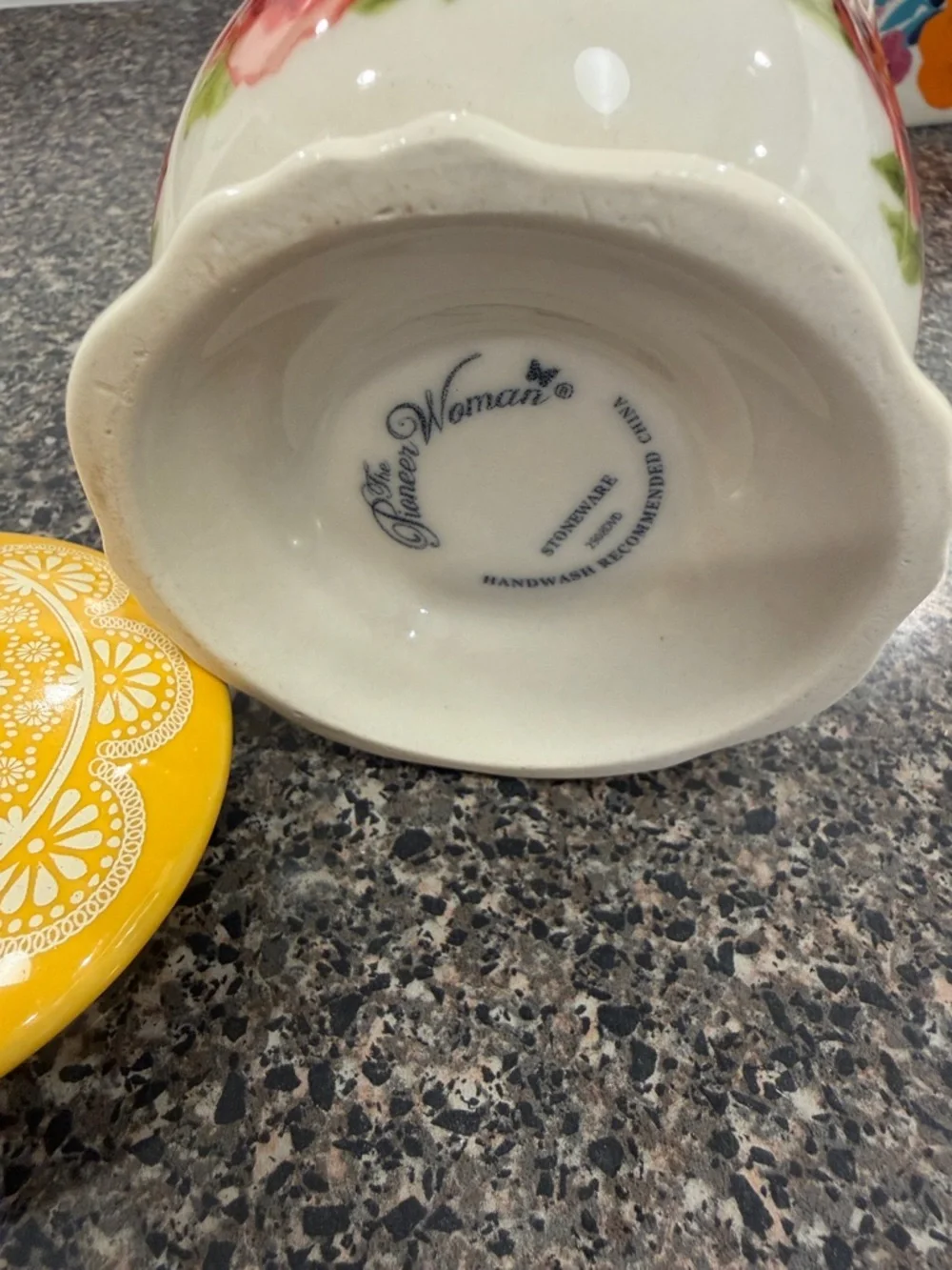 The Pioneer Woman Blossom Jubilee lidded Ceramic Sugar Bowl
